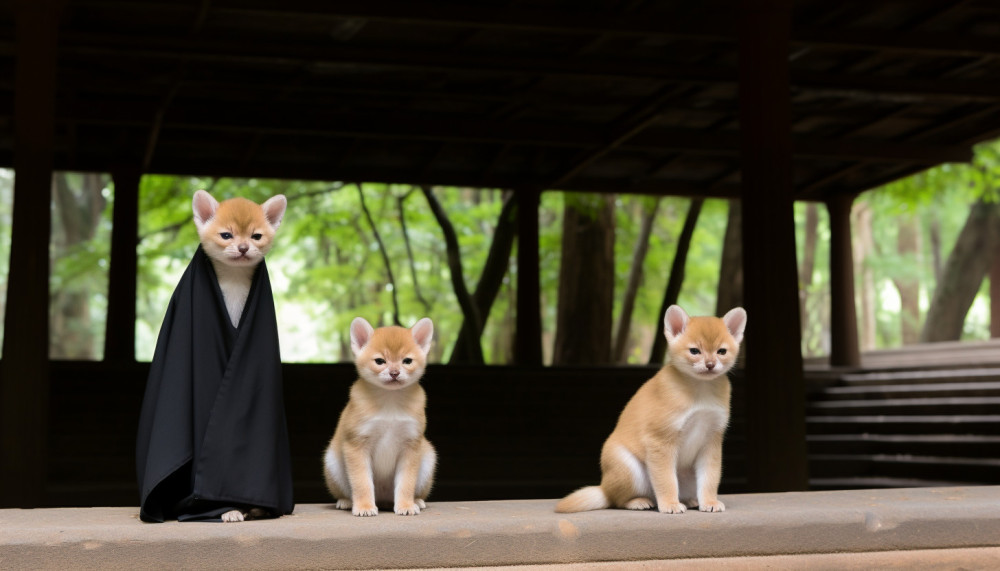 Science/High-Tech - Les techniques modernes d'élevage du Shiba Inu au Temple Eikando